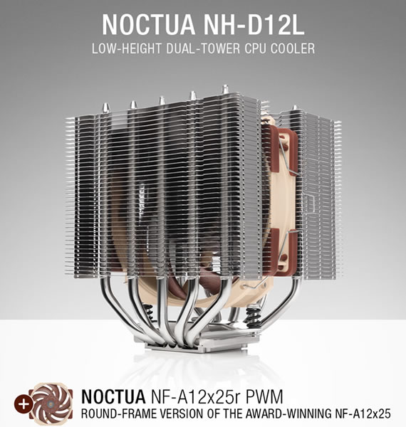 Noctua NH-D12L CPU Cooler | CdrInfo.com
